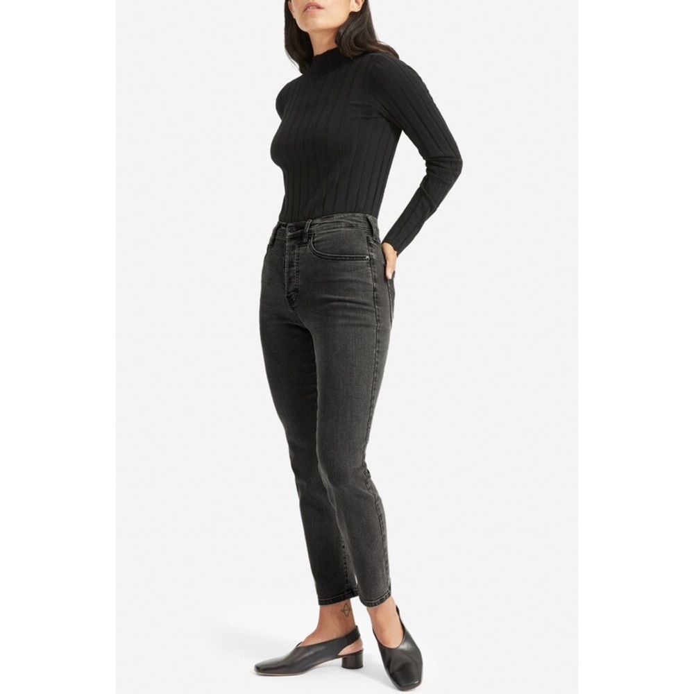 EVERLANE The Authentic Stretch High Rise Cigarette Jeans (31 Ankle)